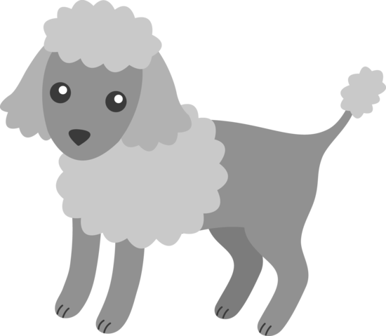 Poodle Clipart Mini Poodle Cliparts Free Download Clip - Poodle Clipart (550x479)