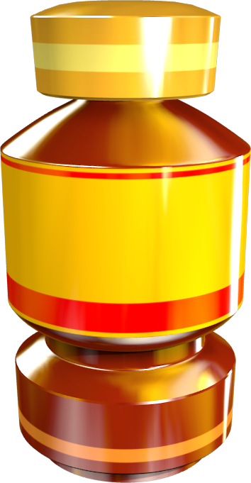 Remade A Model I Did Of The Pep Brew/energy Drink Bottle - Beacon (354x681)