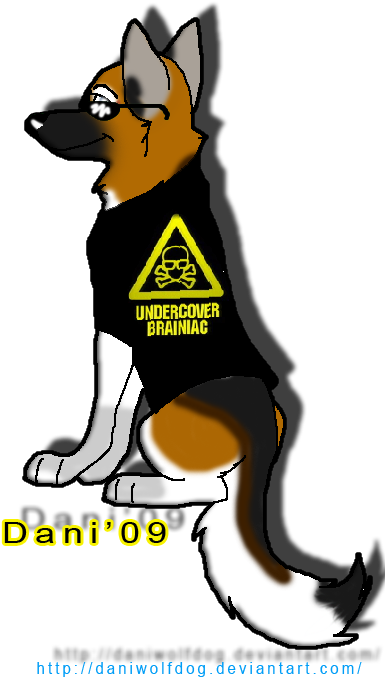 Undercover Brainiac Id-last 09 By Daniwolfdog - Cartoon (462x725)