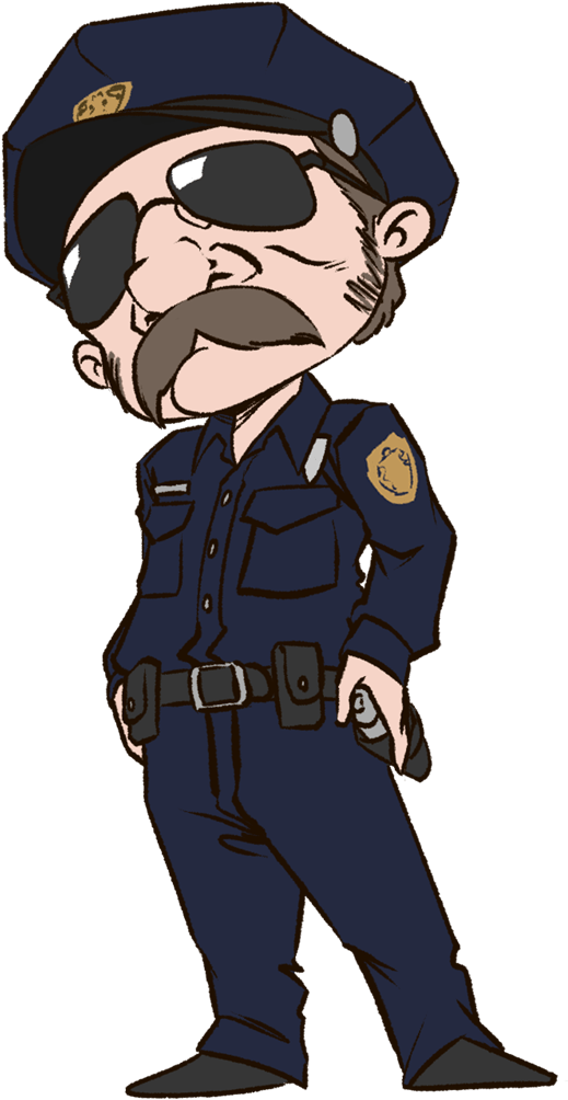 Clip Art Police Officer Uniform Clipart - Clip Art Of Police Officer (800x1103)