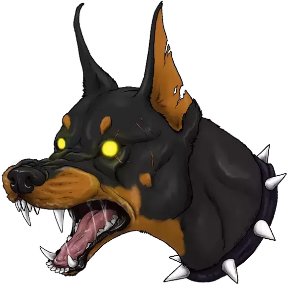 It's Only Important If You Want Your Doberman To Look - Doberman Cartoon Png (602x583)