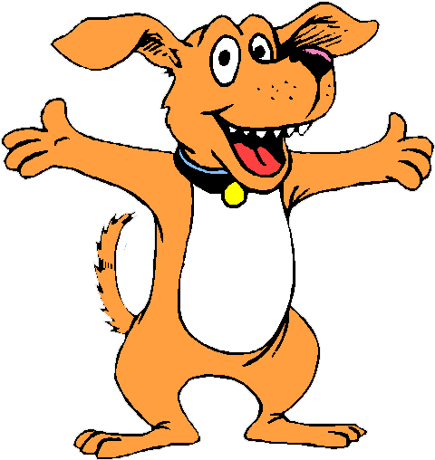 Dog Png Images - Happy Dog Clipart Png (491x517)