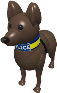 Police Dog - Mexican Hairless Dog (420x420)