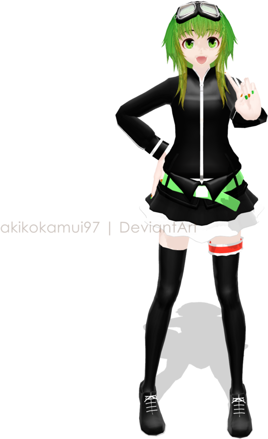 Pd Secret Police Megpoid Gumi [update Dl] By Akikokamui97 - Police (1024x1024)