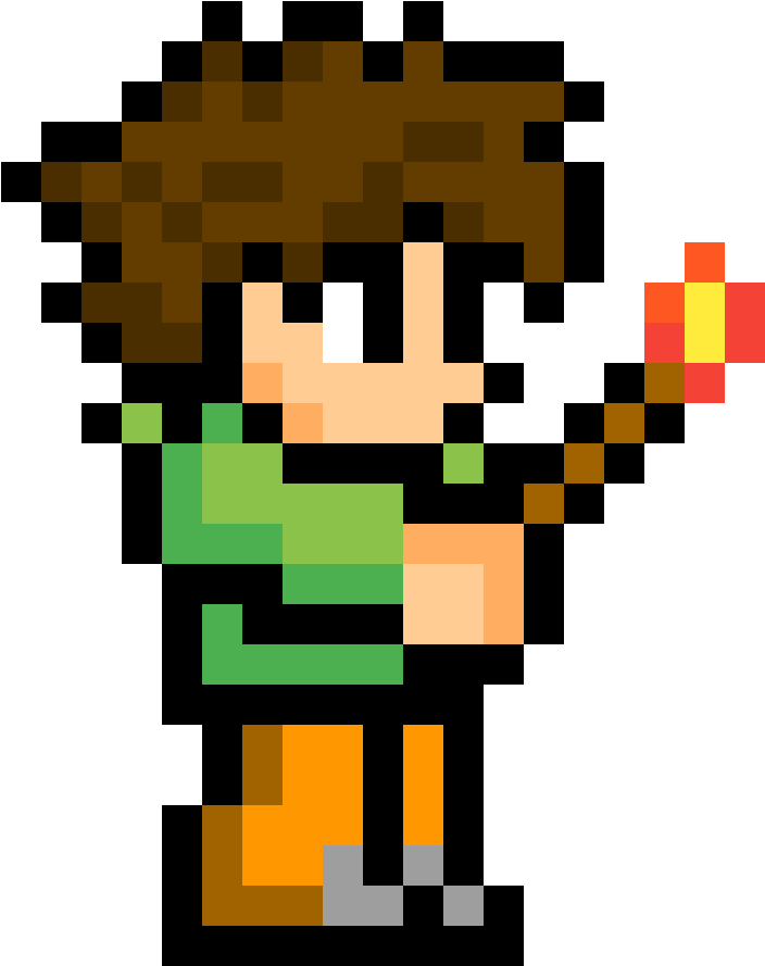 Pixilart Terraria Player By Lambert Rh Pixilart Com - Zombie Terraria (1184x1184)