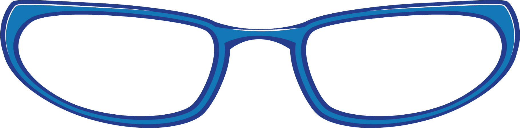 Eye Glasses Cliparts Free Download Clip Art Free Clip - Blue Glasses Clipart (1820x450)