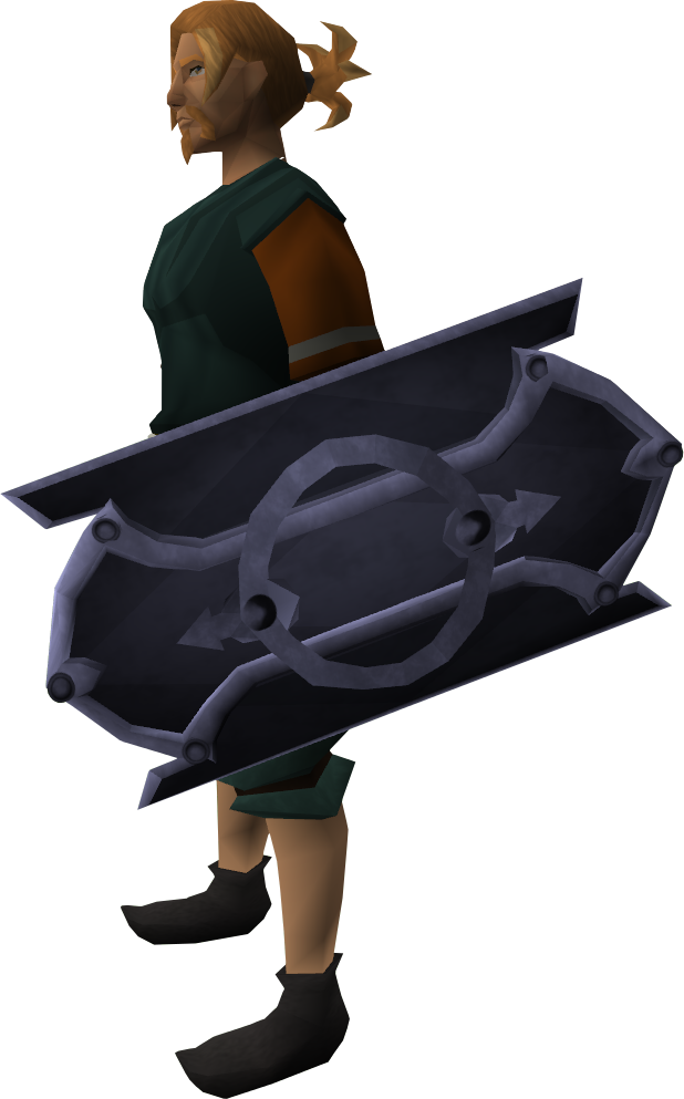 Requirements, Mithril Sq Shield Equipped - Mithril (618x993)