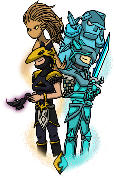 Hallowed Armor By Chuck-norrisss - Ppowersteef Nageru Terraria (415x614)