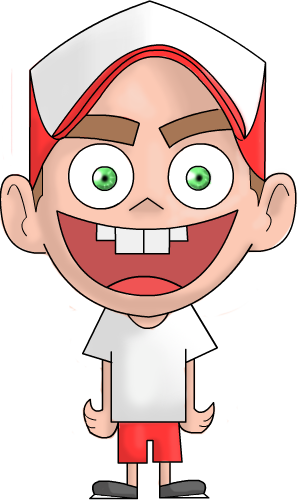 Cartoon Boy By Dilelis - Cartoon Boy Png (298x500)