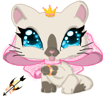 Cat Pet Commission By Laddy Of Fire - Winx Club Pets (400x400)
