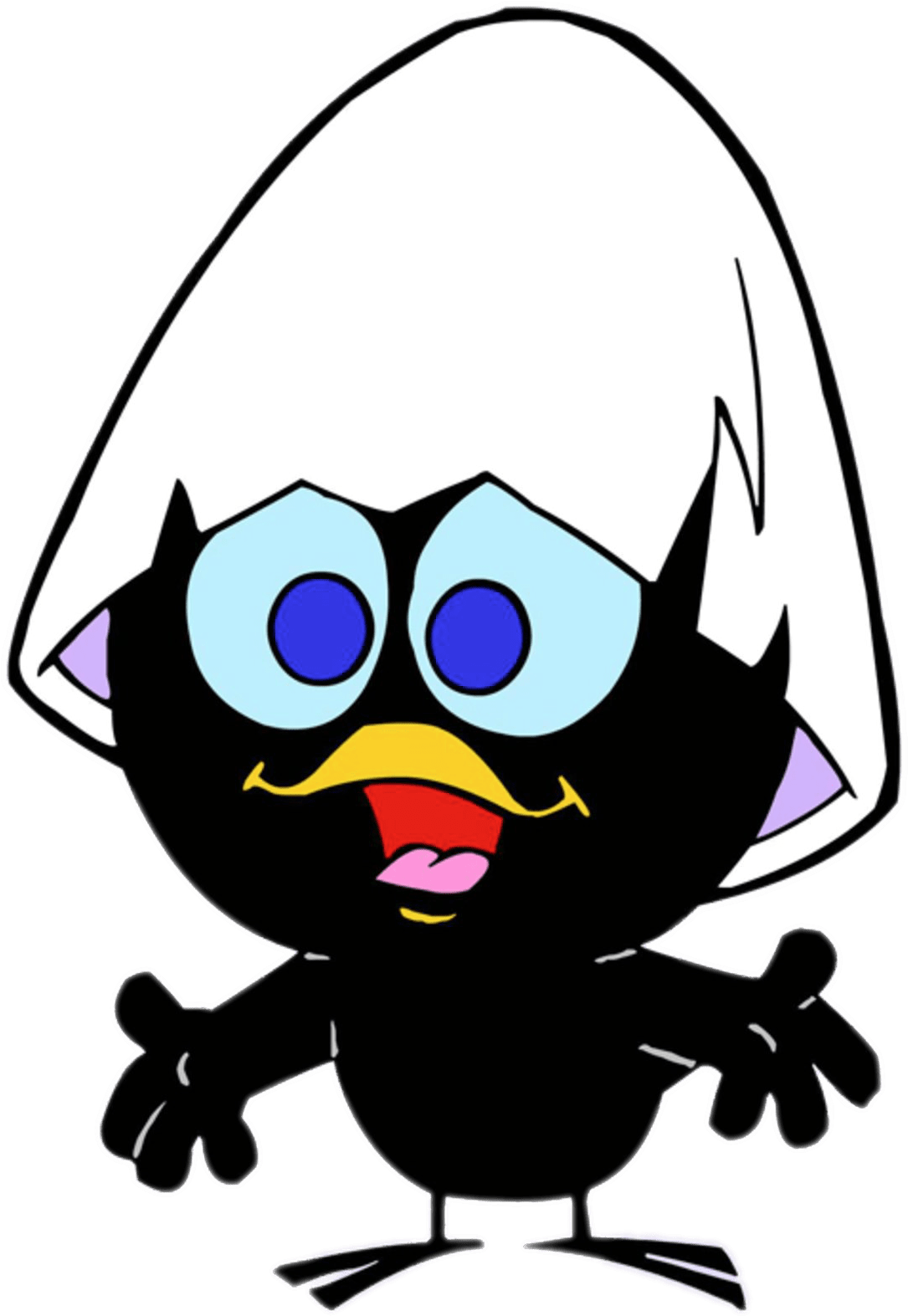 Calimero Explaining - Calimero No Background (2687x1920)