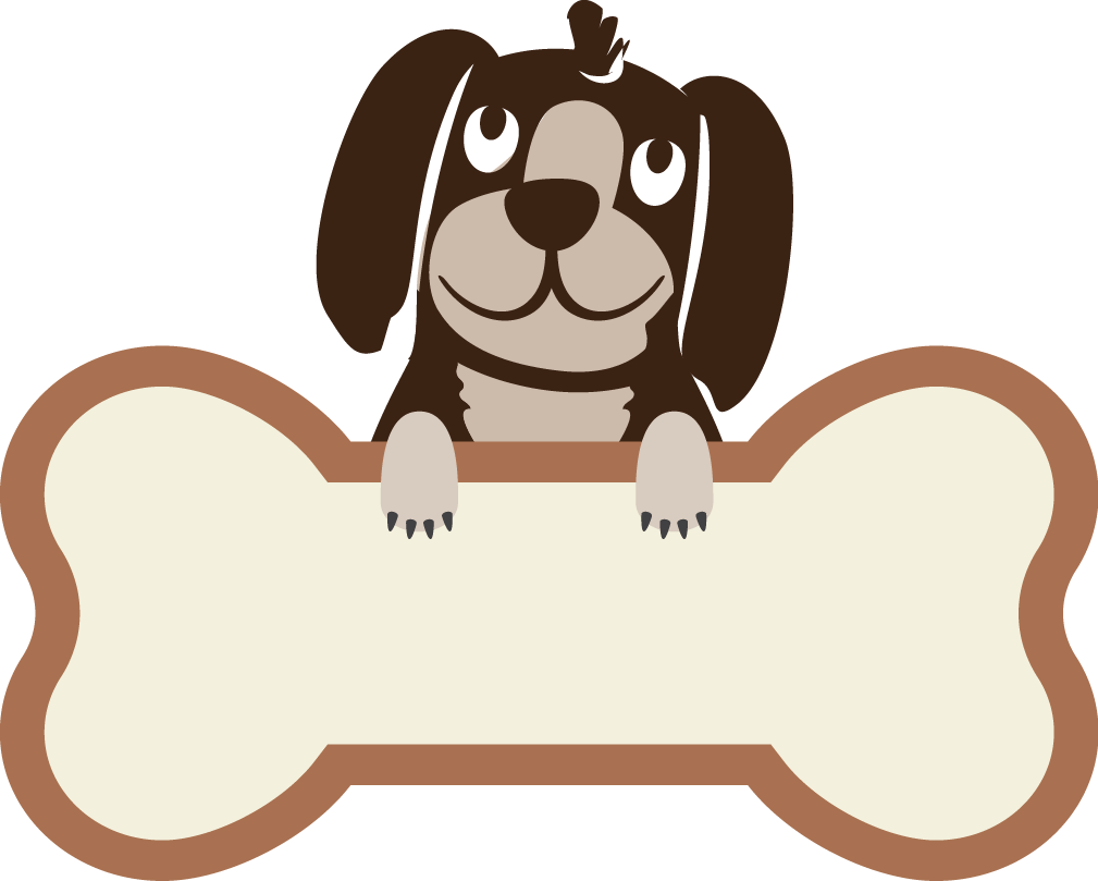 Dog Logo Pet Kennel Club - Dog With Bone Png (1009x809)