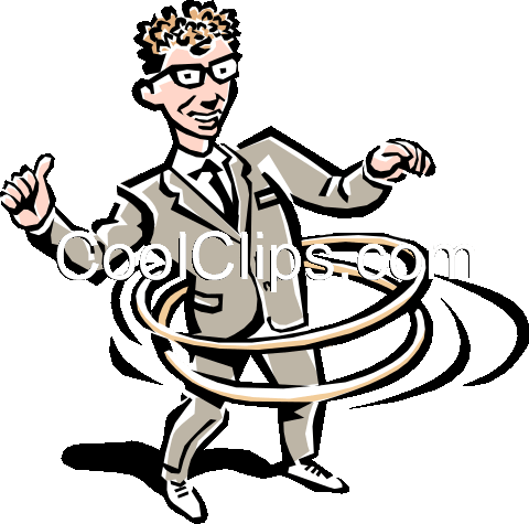 Hula Hoop Royalty Free Vector Clip Art Illustration - Hula Hoop Clip Art (480x475)