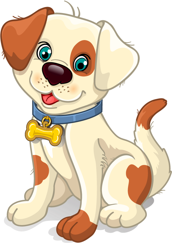 Cute Cartoon Dog Png (805x812)