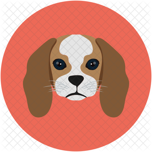 Animal, Canine, Cute, Dog, Doggy, Face, Head, K, - Illustration (512x512)