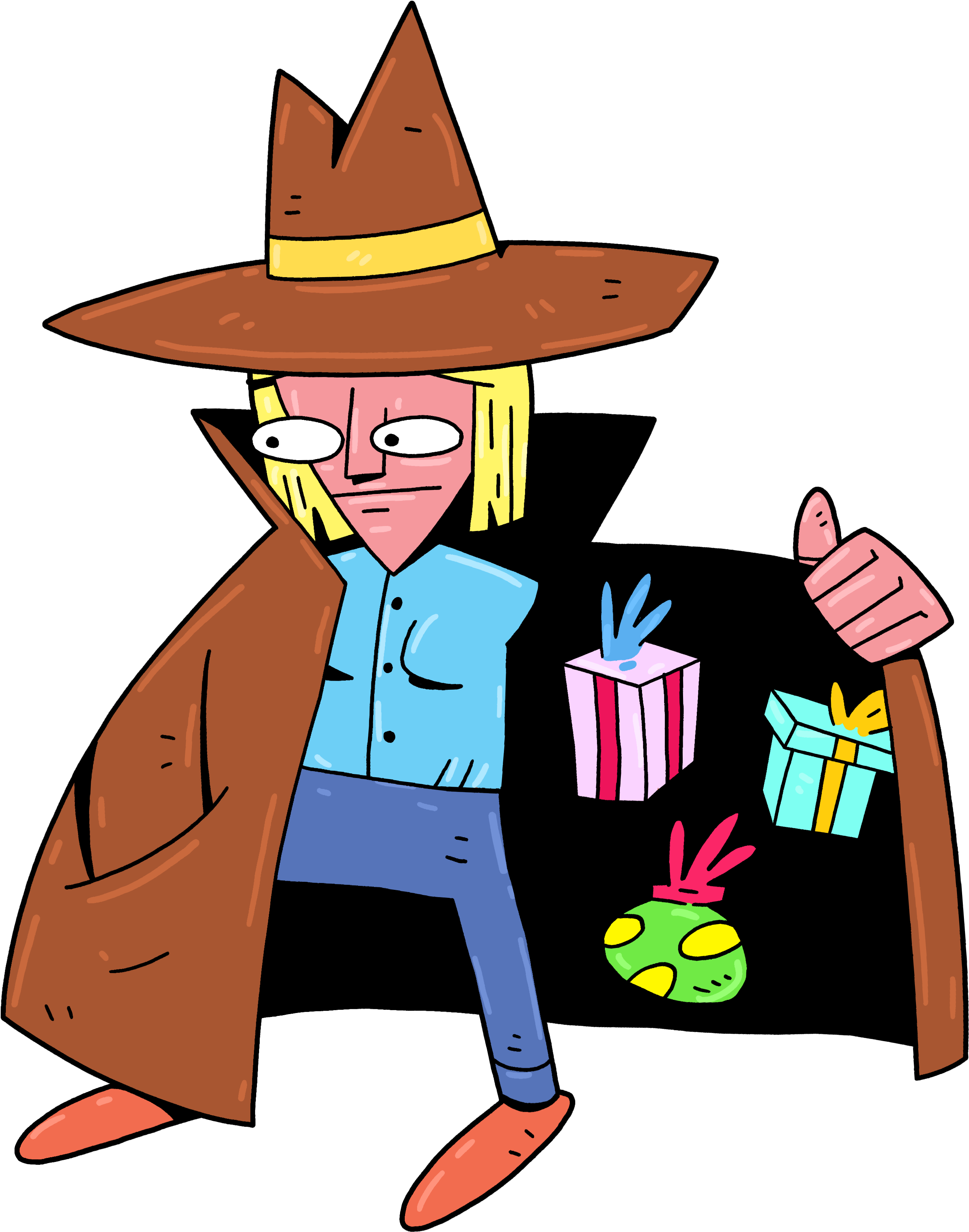 Shadius Tradius - Toejam And Earl 2 Present (2699x3408)