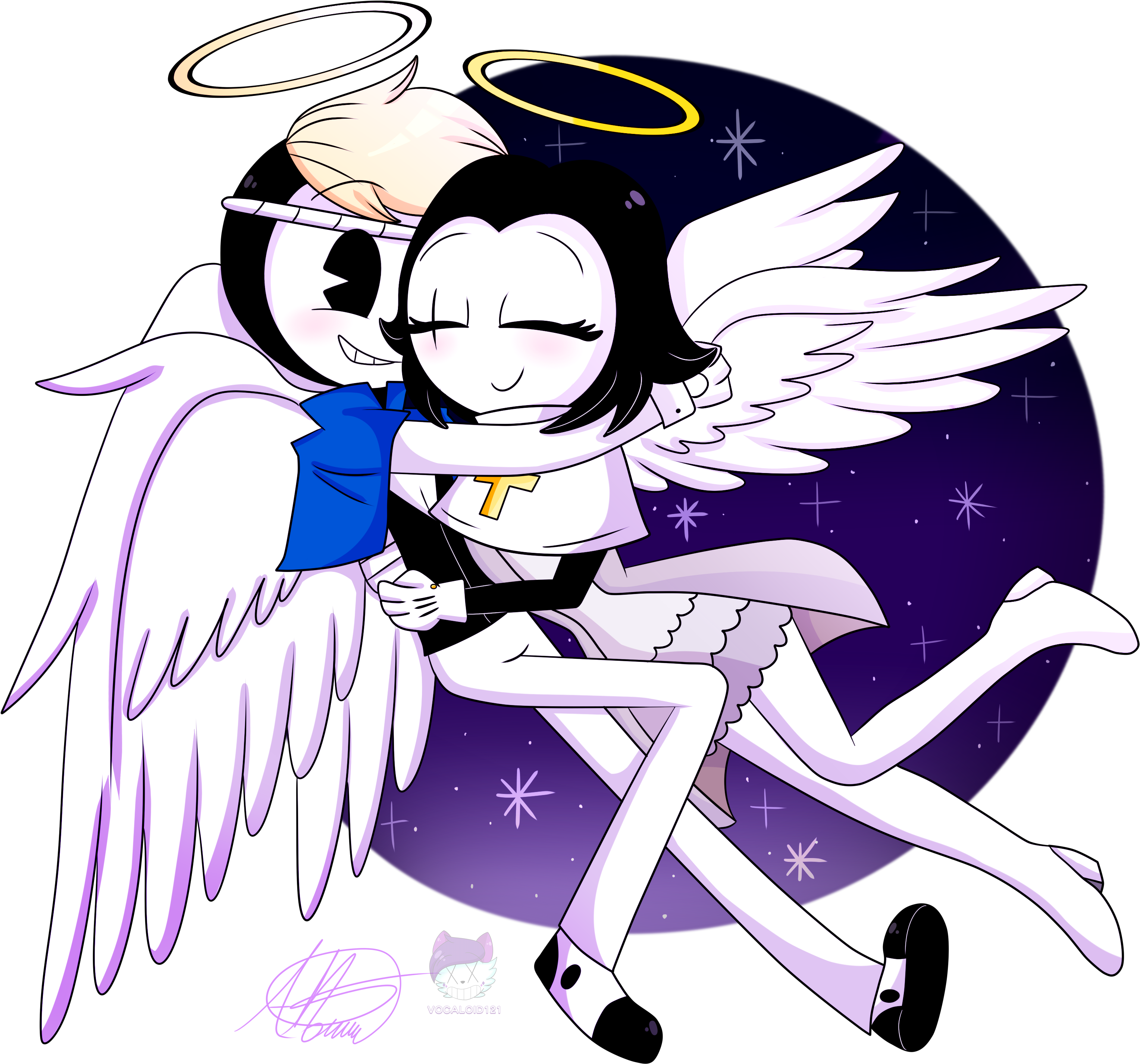 Love Of Archangels - Digital Art (4106x3092)