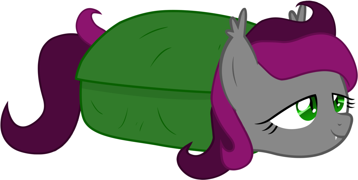 Vito, Batburrito, Bat Pony, Blanket, Blanket Burrito, - Cartoon (1280x630)