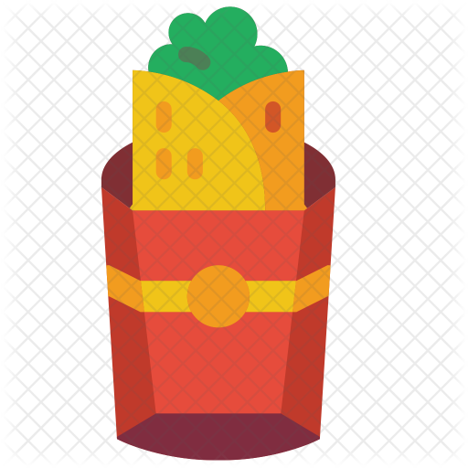 Burrito Icon - Food (512x512)