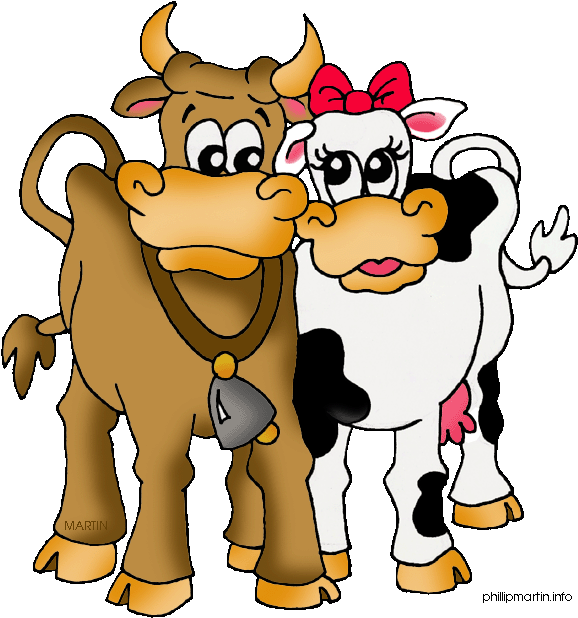 Cartoon Farm Animals Clipart - Farm Animals Clip Art (627x648)