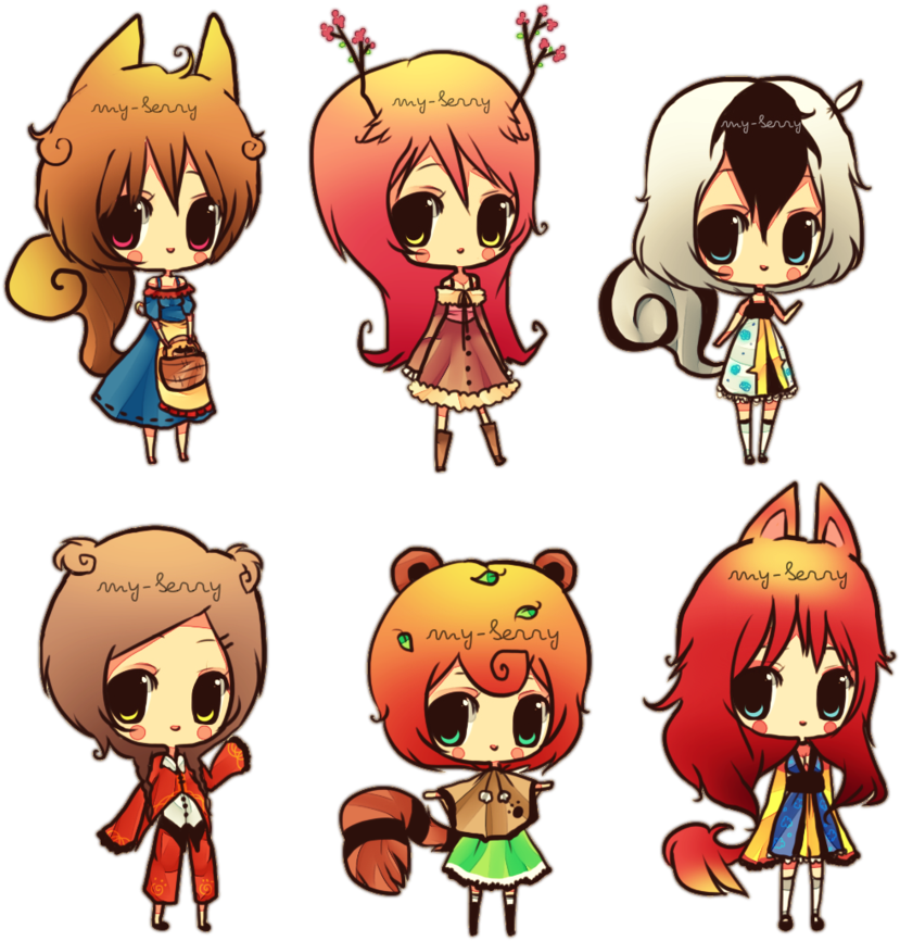 Forest Animals Adoptables - Forest (868x920)