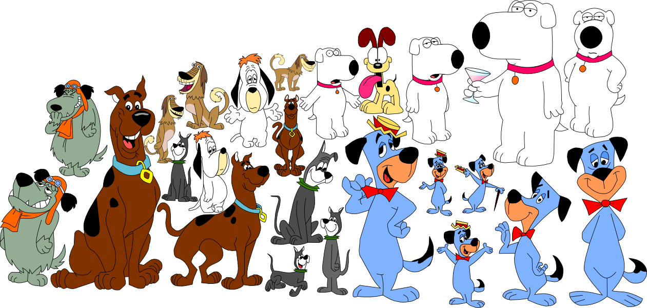 Famous Dogs In Cartoons (1261x600)