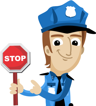 Hypnosis For Unwanted Behaviors - Stop Sign (421x451)