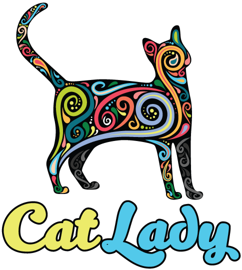 The Catlady Auto Decal - The Catlady Auto Decal (484x540)