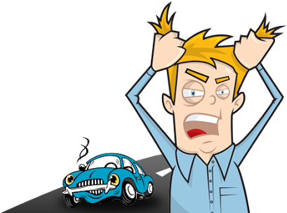 How To Sell A Used Car That Doesn't Run - Pulling Hair Out Clipart (506x303)