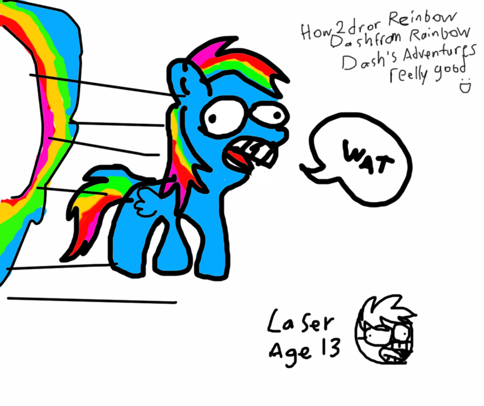 Medium Size Of Coloring - Do You Draw Rainbow Dash (976x818)