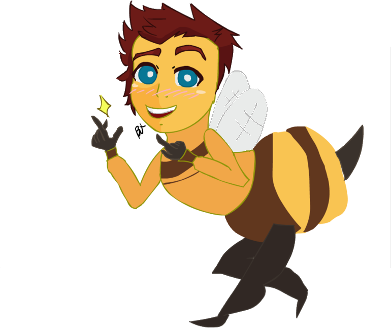 The Bee Movie Anime By Bronytuber - Comics (1000x675)