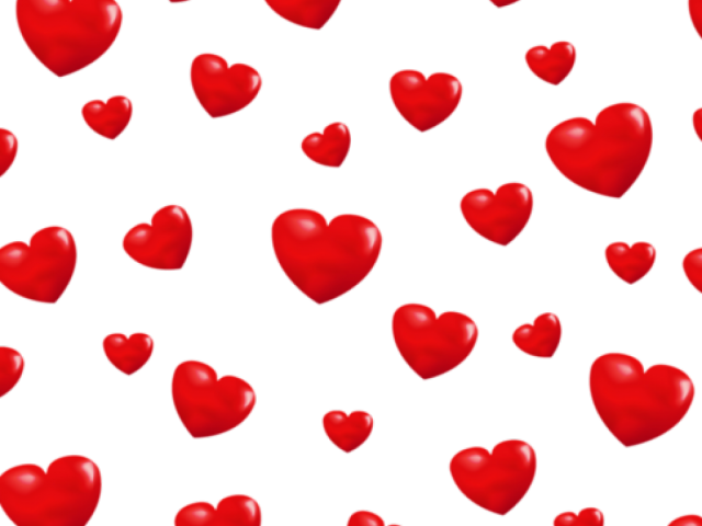 Related Cliparts - Love Hearts No Background (640x480)