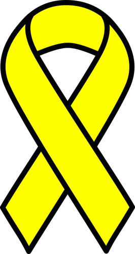 Cancer Ribbon Vector Free - Cancer Ribbon (266x500)
