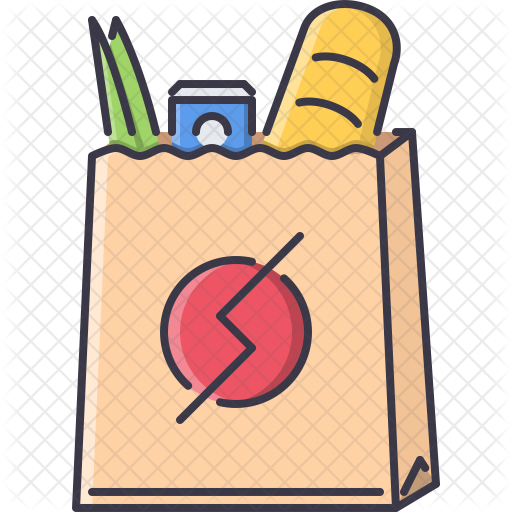 Food Bag Icon - Icon (512x512)