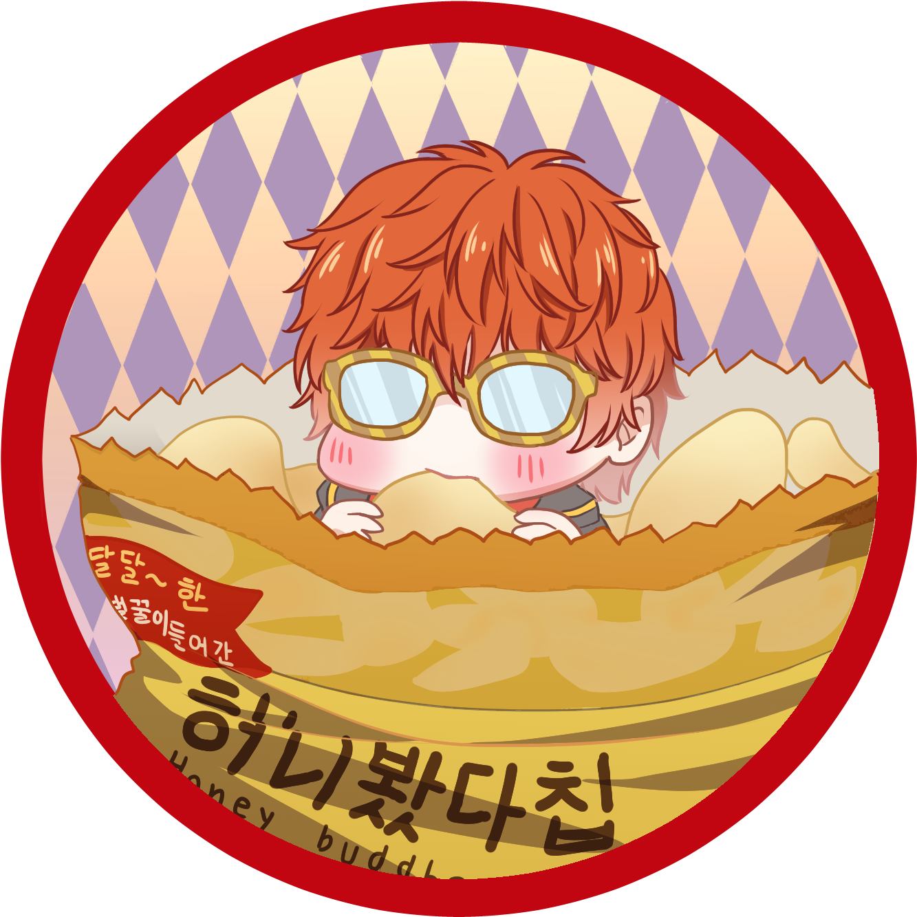 Mystic Messenger Seven Living In Honey Butter Ship's - Universitario De Deportes (1417x1417)