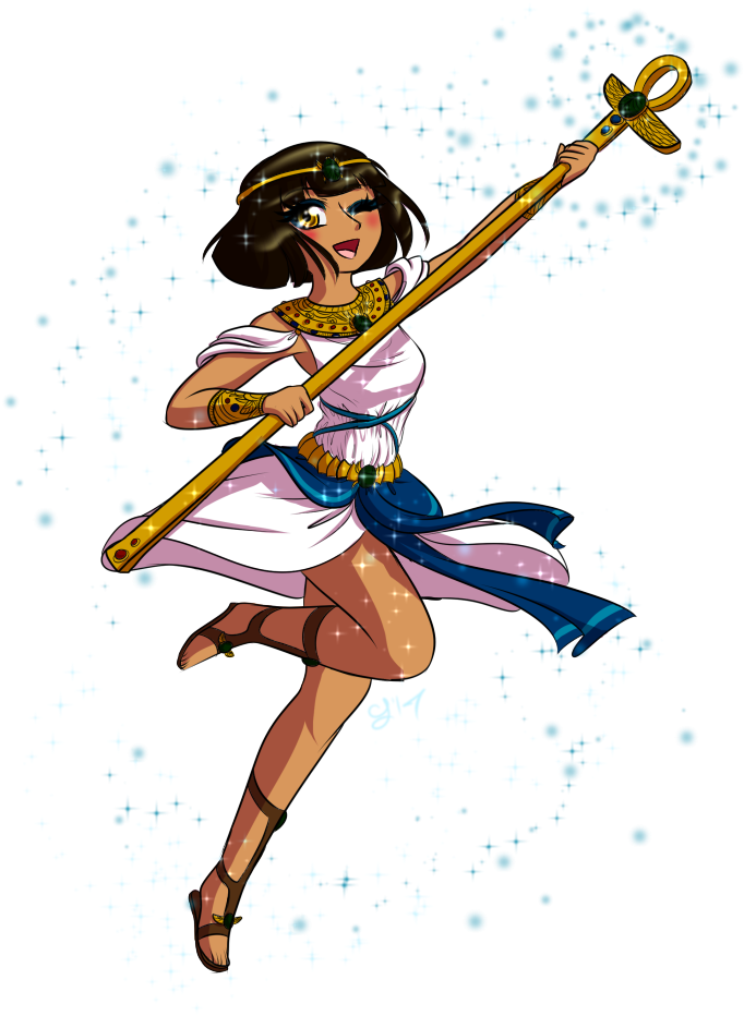 “magical Girl March Day - Cartoon (700x933)