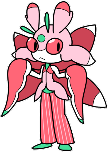 Did A Redraw Of My Old Lurantis Pic Just Because I - Cartoon (500x500)