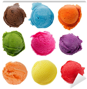 Carta Da Parati Ice Cream Scoop Raccolta Su Sfondo - Ice Cream Scoops Free (400x400)