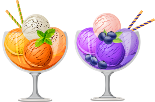 Karışık Dondurma Görselleri, Enfes Dondurmalar, Png - Ice Cream Sundae Clipart Png (500x331)