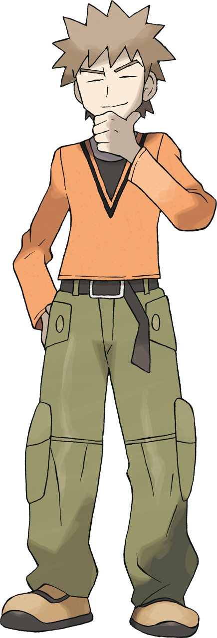 Heartgold Soulsilver Brock - Misty And Brock Older (435x1280)