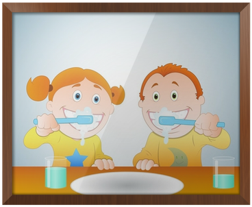 Brushing Teeth Poster (400x400)