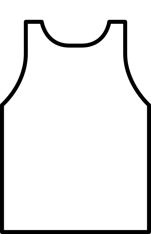 This Image Rendered As Png In Other Widths - Basketball Jersey Clip Art (900x1397)