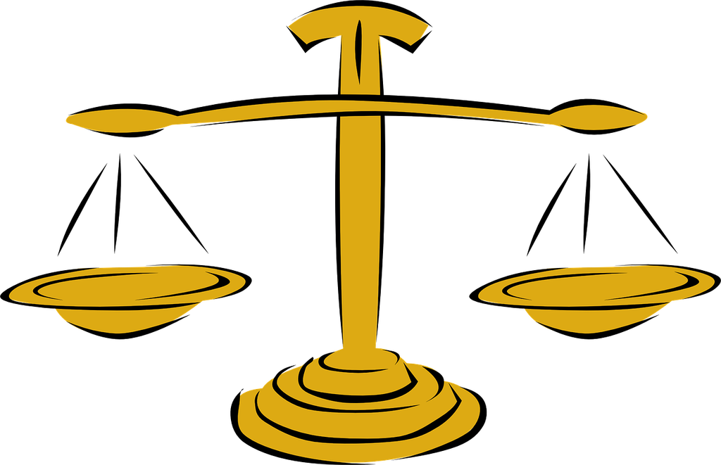 Importance Of Consistency In Disciplining Employees - Balance Scale Clipart (1024x661)