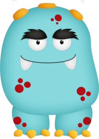 Cantinho Encantado Monstrinhos Pinterest Clip Art, - Minus Monster Clipart (344x483)