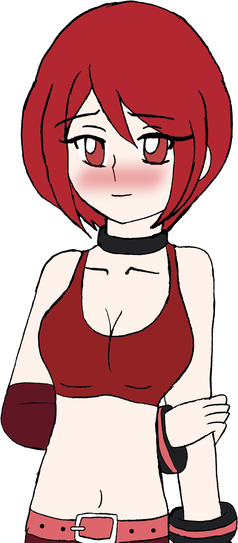 Reluctant Red Raver Ex Plus By Chicken-yuki - Cartoon (1280x1916)