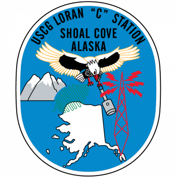 Uscg Loran C Station Shoal Cove Alaska - Bald Eagle (350x350)
