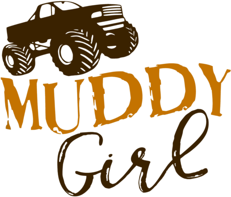 Muddy Girl Decal - Plasma Cam Designs (480x410)