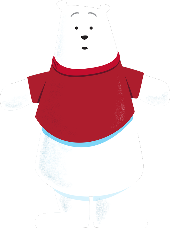 Save Energy Save Your Clothes Save Our Planet - Polar Bear (598x800)