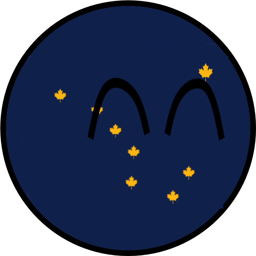 Canadian Alaska Countryball By Newworldcountryballs - Polandball (1000x1000)