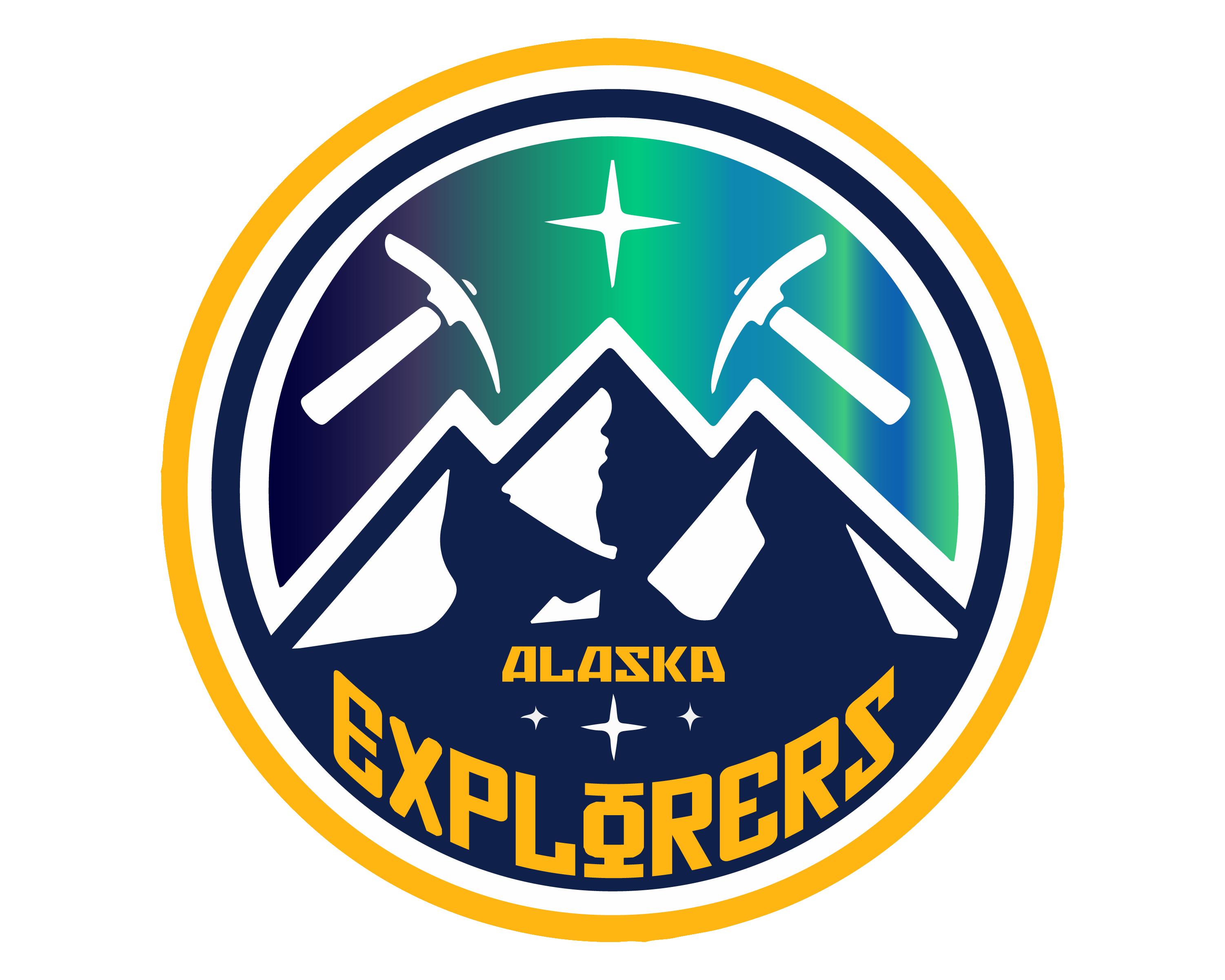 Naturally I Changed The Name To Alaska Explorers, I - Emblem (3001x3001)